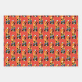 Harry Potter | GRYFFINDOR™ House Traits Sigil Inpakpapier Vel (Voorkant 3)