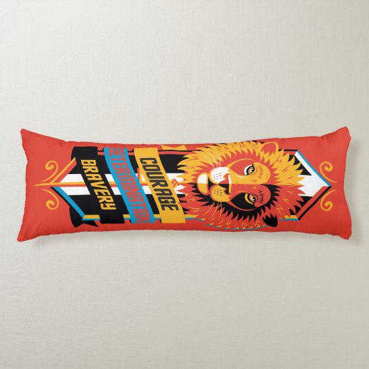 Harry Potter | GRYFFINDOR™ House Traits Sigil Lichaamskussen (Voorkant)