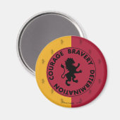 Harry Potter | GRYFFINDOR™ Huis Eigenschappen Graf Magneet (Voorkant / Achterkant)