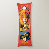 Harry Potter | GRYFFINDOR™ Huis Eigenschappen Symb Lichaamskussen (Achterkant (Verticaal))