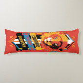 Harry Potter | GRYFFINDOR™ Huis Eigenschappen Symb Lichaamskussen (Voorkant)