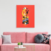 Harry Potter | GRYFFINDOR™ Huis Eigenschappen Zege Canvas Afdruk (Insitu (Woonkamer))