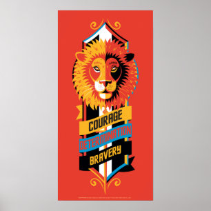 Harry Potter   GRYFFINDOR™ Huis Eigenschappen Zege Poster