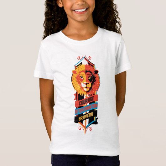 Harry Potter | GRYFFINDOR™ Huis Eigenschappen Zege T-shirt (Voorkant)