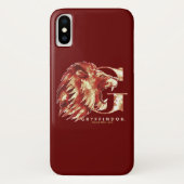 Harry Potter | GRYFFINDOR™ Leeuw Aquarel Case-Mate iPhone Case (Achterkant)
