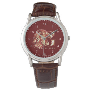 Harry Potter GRYFFINDOR™ Leeuw Aquarel Horloge