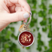 Harry Potter | GRYFFINDOR™ Leeuw Aquarel Sleutelhanger (Hand)