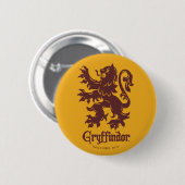 Harry Potter | Gryffindor Leeuw Grafisch Ronde Button 5,7 Cm (Voorkant /achterkant)