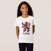 Harry Potter | Gryffindor Leeuw Grafisch T-shirt (Voorkant volledig)