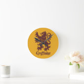 Harry Potter | Gryffindor Leeuw Graphic Ronde Klok (Huis)