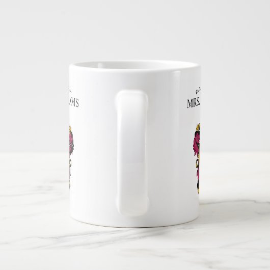 Harry Potter | Gryffindor leraar personaliseren Grote Koffiekop (Achterkant)