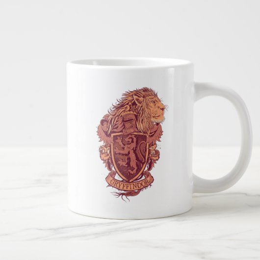 Harry Potter | Gryffindor Lion Crest Grote Koffiekop (Rechts)
