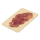 Harry Potter | Gryffindor Lion Crest Magneet (Linkerzijde)