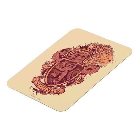 Harry Potter | Gryffindor Lion Crest Magneet (Linkerzijde)