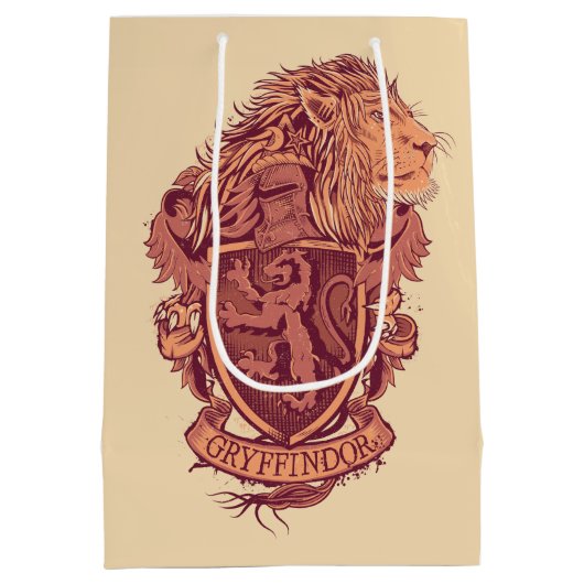 Harry Potter | Gryffindor Lion Crest Medium Cadeauzakje (Achterkant)