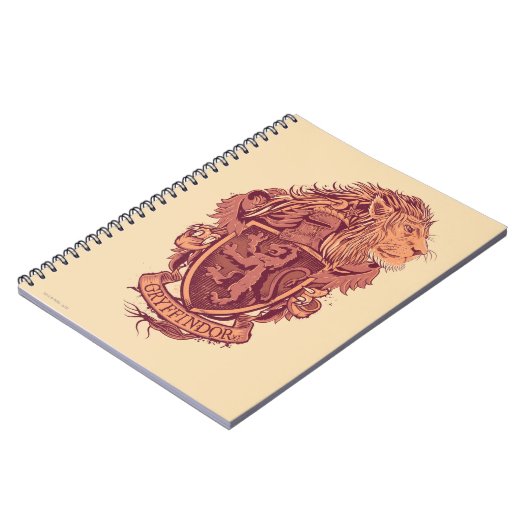 Harry Potter | Gryffindor Lion Crest Notitieboek (Linkerzijde)