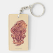 Harry Potter | Gryffindor Lion Crest Sleutelhanger (achterkant)