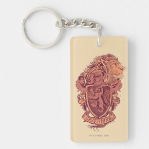 Harry Potter   Gryffindor Lion Crest Sleutelhanger