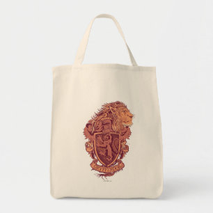 Harry Potter   Gryffindor Lion Crest Tote Bag