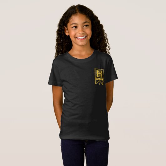 Harry Potter | Gryffindor Monogram Banner T-shirt (Voorkant volledig)