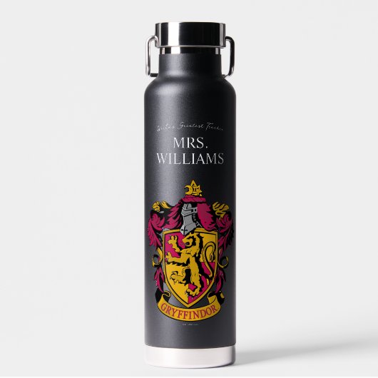 Harry Potter | Gryffindor Persoonlijke leraar Waterfles (Voorkant)
