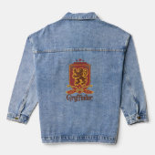 Harry Potter | Gryffindor QUIDDITCH™-badge Denim Jacket (Achterkant)