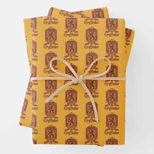 Harry Potter | Gryffindor QUIDDITCH™-badge Inpakpapier Vel (In situ)