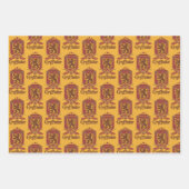 Harry Potter | Gryffindor QUIDDITCH™-badge Inpakpapier Vel (Voorkant)