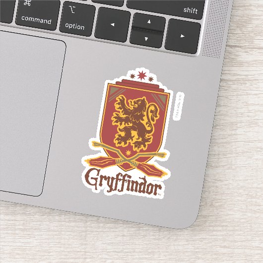 Harry Potter | Gryffindor QUIDDITCH™-badge Sticker (Detail)