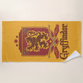 Harry Potter | Gryffindor QUIDDITCH™-badge Strandlaken (Voorkant)