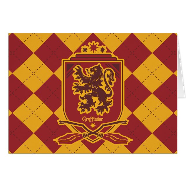 Harry Potter | Gryffindor QUIDDITCH™ Crest (Voorkant Horizontaal)