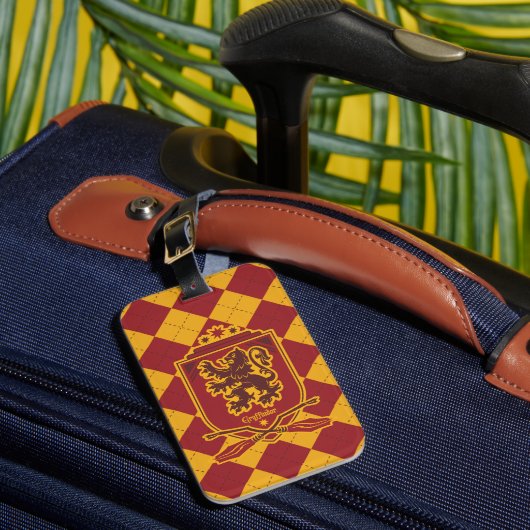 Harry Potter | Gryffindor QUIDDITCH™ Crest Bagagelabel (Voorkant Insitu 1)