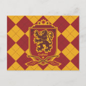 Harry Potter | Gryffindor QUIDDITCH™ Crest Briefkaart (Voorkant)