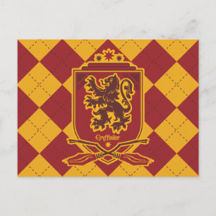 Harry Potter   Gryffindor QUIDDITCH™ Crest Briefkaart