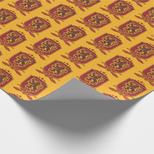 Harry Potter | Gryffindor QUIDDITCH™ Crest Cadeaupapier (Hoek)