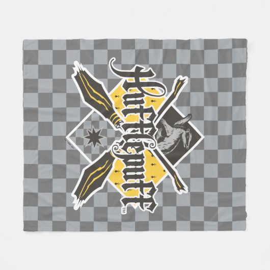 Harry Potter | Gryffindor QUIDDITCH™ Crest Fleece Deken (Voorkant (Horizontaal))