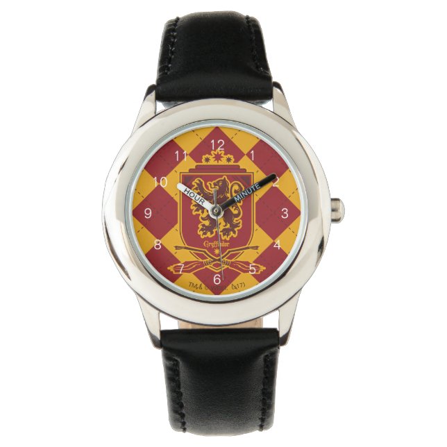 Harry Potter | Gryffindor QUIDDITCH™ Crest Horloge (Voorkant)