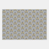 Harry Potter | Gryffindor QUIDDITCH™ Crest Inpakpapier Vel (Voorkant)