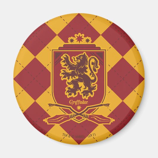 Harry Potter | Gryffindor QUIDDITCH™ Crest Magneet (Voorkant)