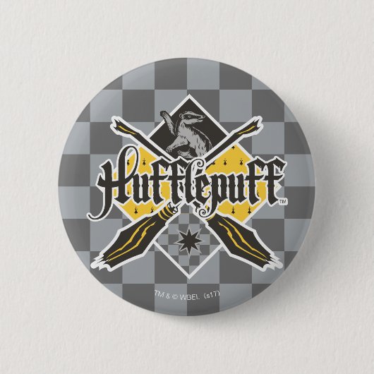 Harry Potter | Gryffindor QUIDDITCH™ Crest Ronde Button 5,7 Cm (Voorkant)