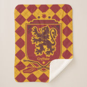 Harry Potter | Gryffindor QUIDDITCH™ Crest Sherpa Deken (Voorkant)