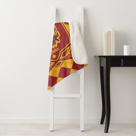 Harry Potter | Gryffindor QUIDDITCH™ Crest Sherpa Deken (In situ)