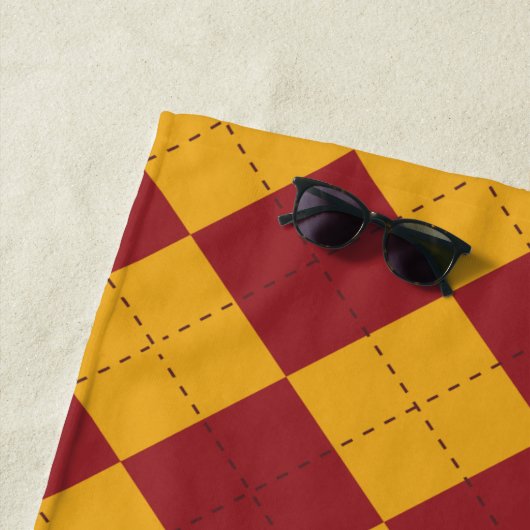 Harry Potter | Gryffindor QUIDDITCH™ Crest Strandlaken (In situ)