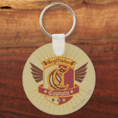 Harry Potter | Gryffindor QUIDDITCH � Kapitein Emb Sleutelhanger (Voorkant)