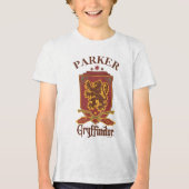 Harry Potter | Gryffindor QUIDDITCH™  Speldje Tri-Blend Shirt (Voorkant)