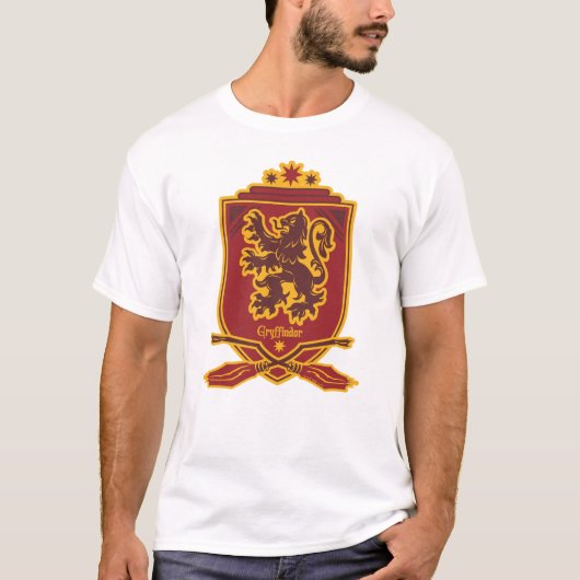 Harry Potter | Gryffindor QUIDDITCH™-Wapen T-shirt (Voorkant)