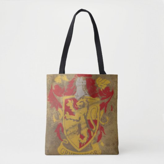 Harry Potter| Gryffindor - Retro House Crest Tote Bag (Voorkant)