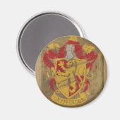 Harry Potter | Gryffindor - Retro Huis Wapen Magneet (Voorkant / Achterkant)
