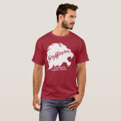 Harry Potter | GRYFFINDOR™ Silhouet Typography T-shirt (Voorkant volledig)