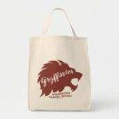 Harry Potter | GRYFFINDOR™ Silhouette Typografie Tote Bag (Voorkant)